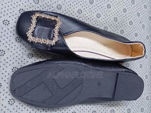 Black Synthetic Sandiex Ladies Shoes