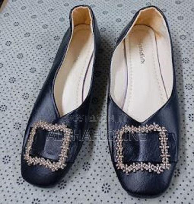 Black Synthetic Sandiex Ladies Shoes - thumbnail 2