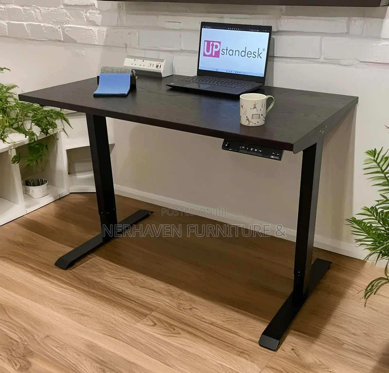 Wooden Top Electric Desk-- Upgrade