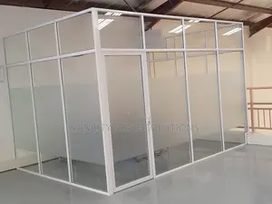 Aluminium-Framed Glass Office Partitions