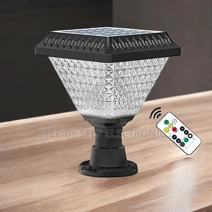 RGB Solar Gate Light Dusk to Dawn Auto Sensor Durable Outdoor Lamp