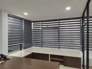 Sleek. Minimal. Modern Zebra Roller Blinds