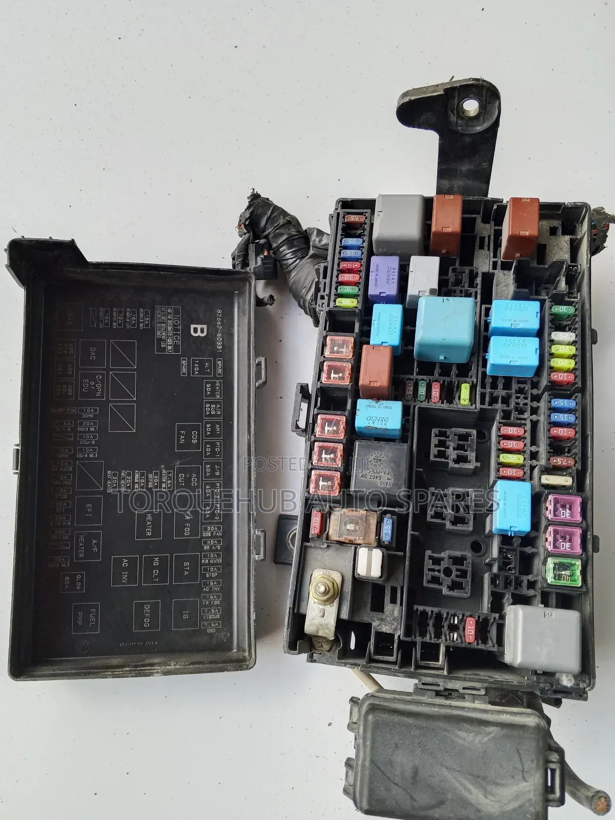 Toyota Landcruiser Pradoj120 Fusebox