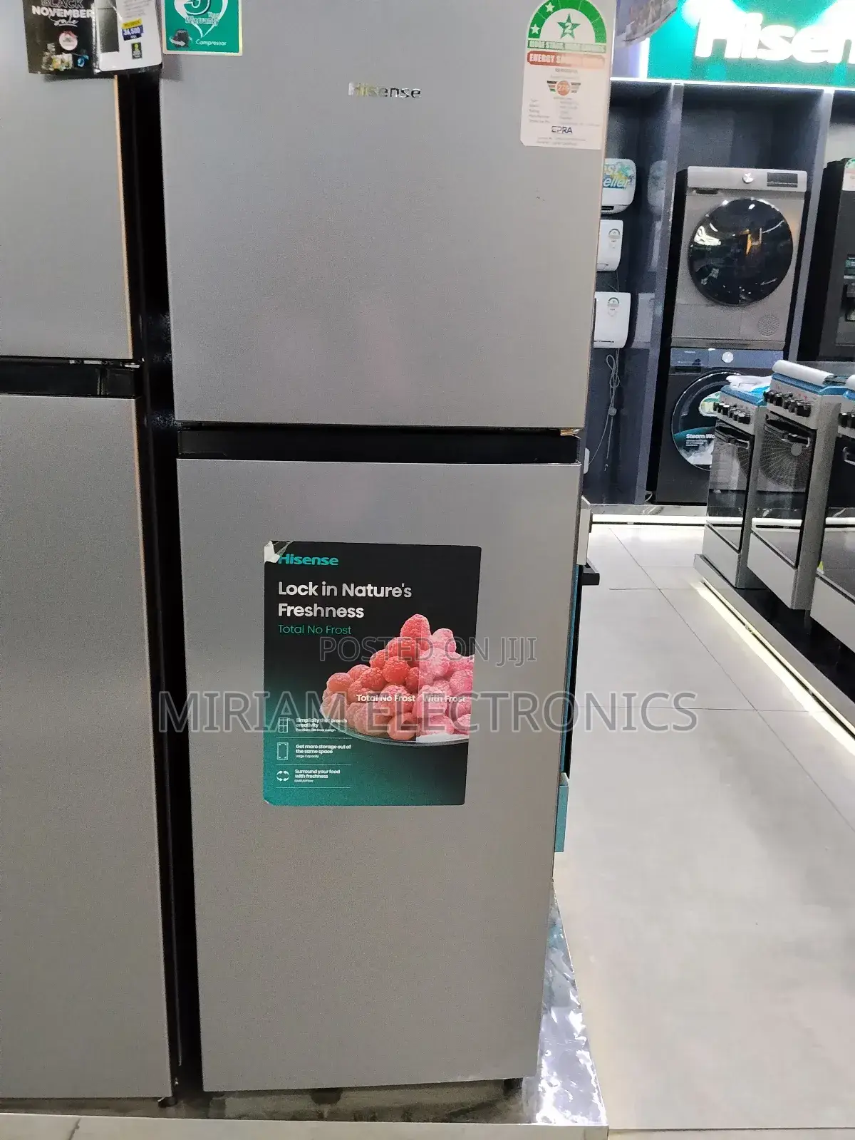 Hisense 154 Litres Double Door Fridge