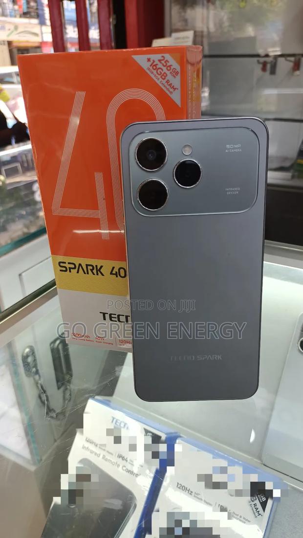 New Tecno Spark 40 128 GB Black