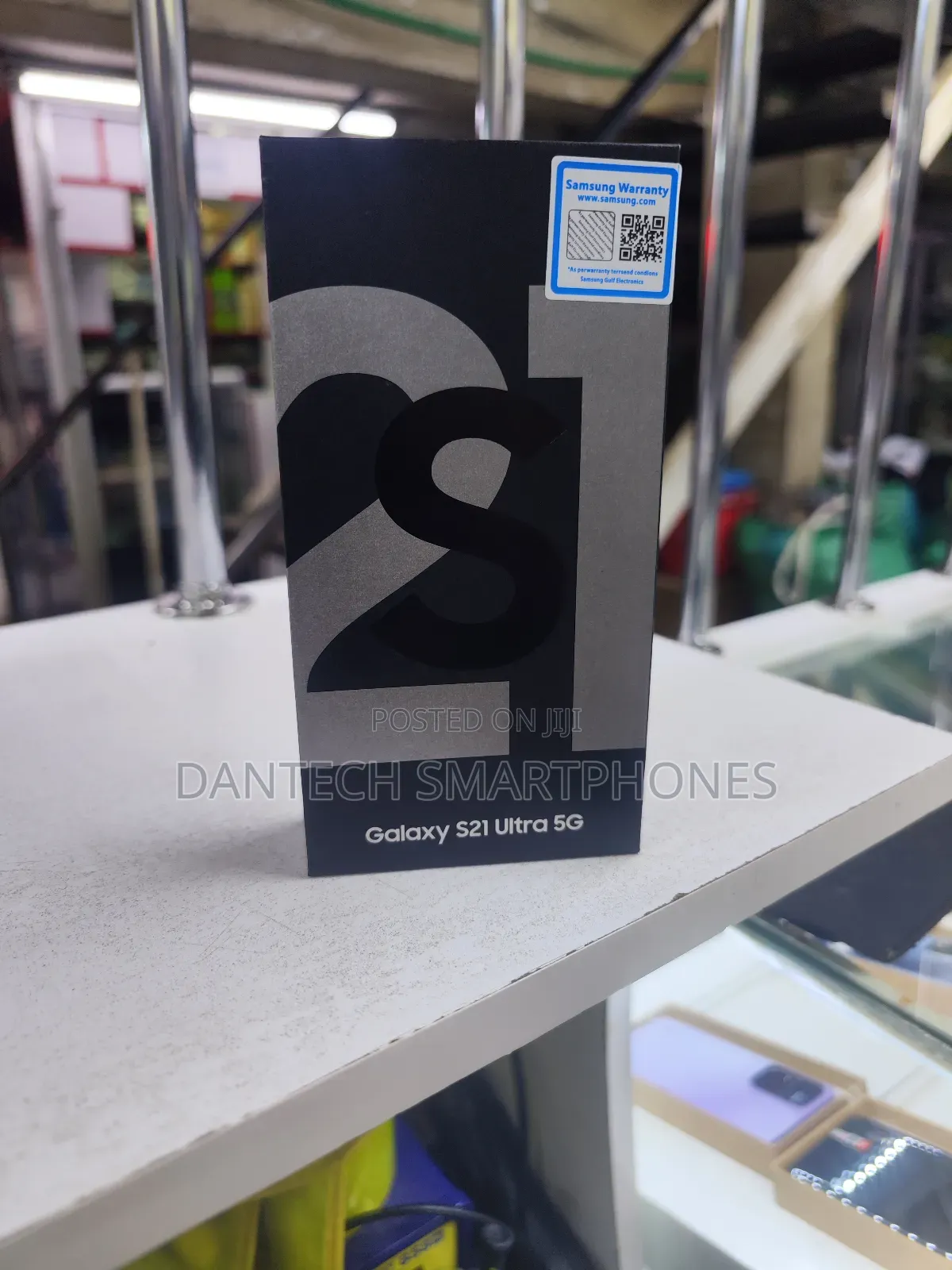 New Samsung Galaxy S21 Ultra 5G 256 GB Silver