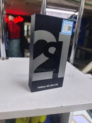 New Samsung Galaxy S21 Ultra 5G 256 GB Silver