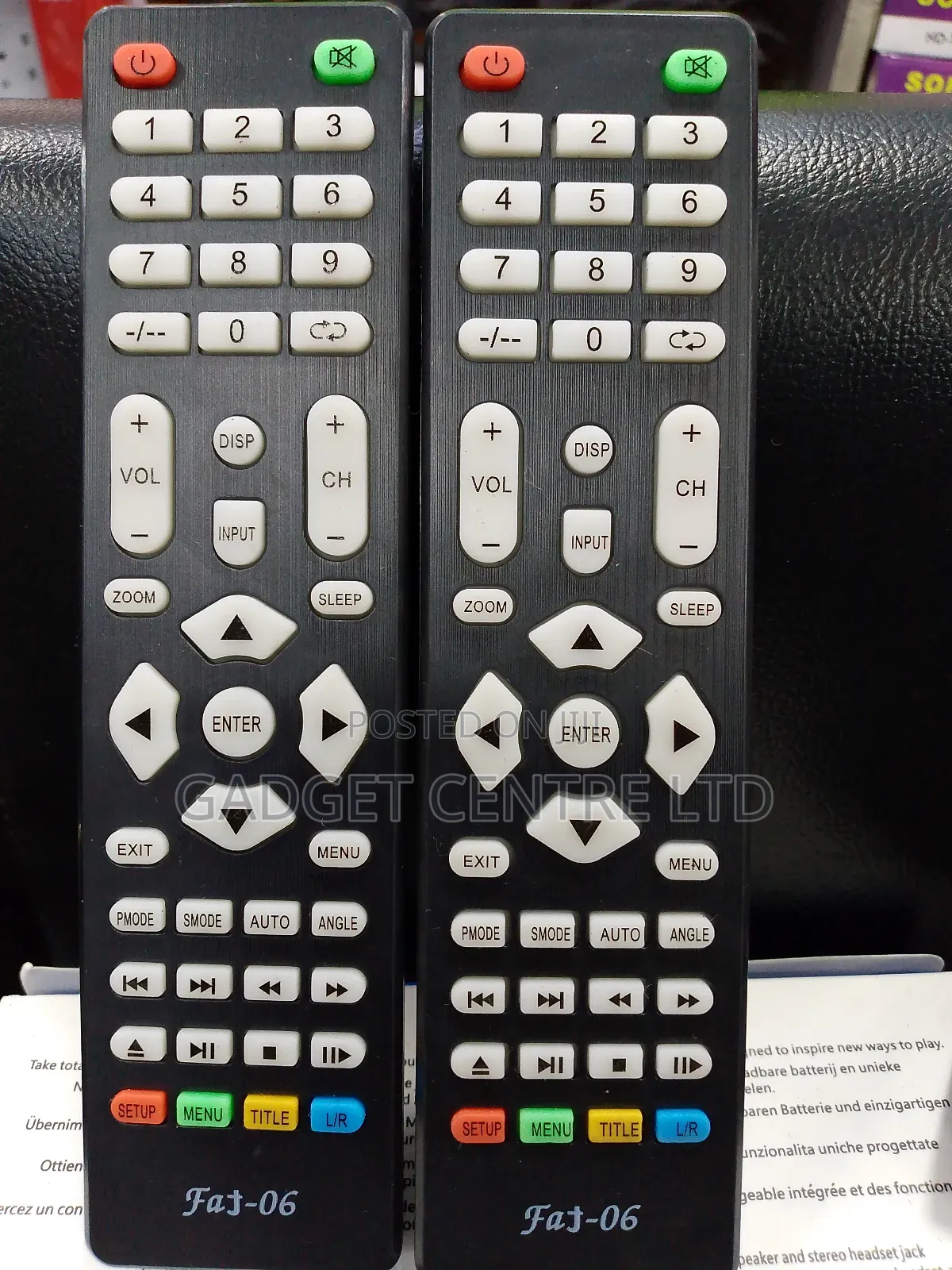 New Digital Detron Remote