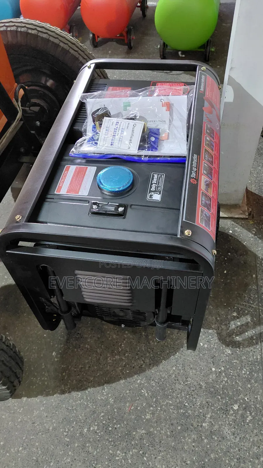 Hisaki Japan Diesel Welding Generator 186fae Keystart 220amps.