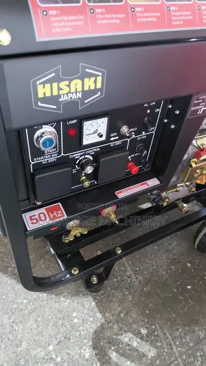 Hisaki Japan Diesel Welding Generator 186fae Keystart 220amps.