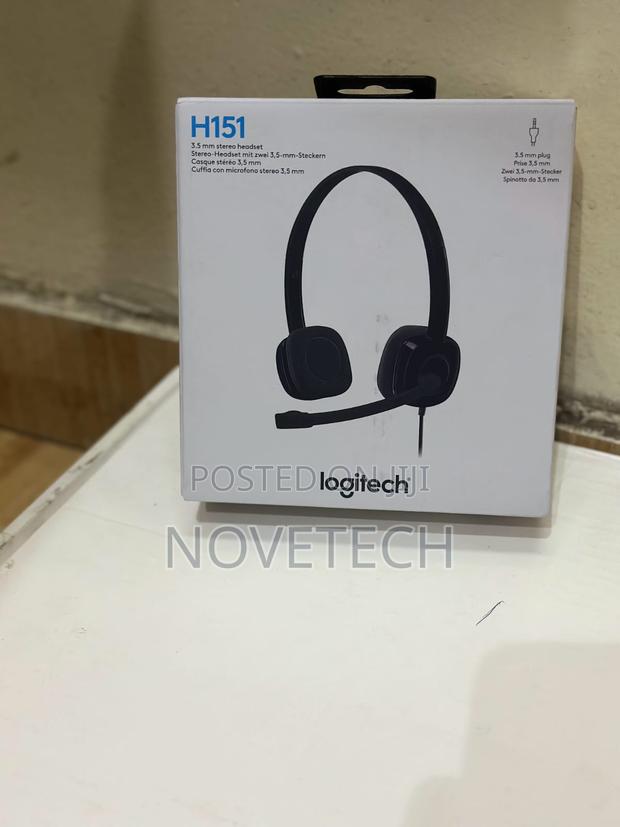 Logitech H151 Stereo Multi Device Headset With in Line Controls New - main view