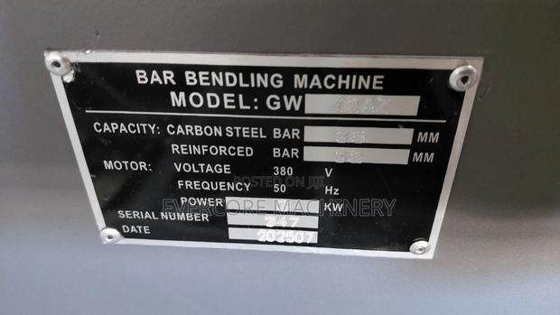 Bar Bending Machine Heavy Duty Three Phase Industrial. - thumbnail 3