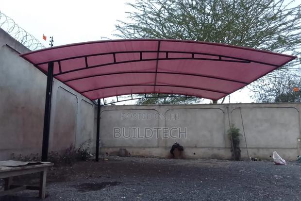 100% Waterproof Parking Shade Fabric - thumbnail 2