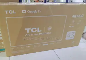 TCL 43" Ultra Hd Smart Led Tv With Dolby Audio