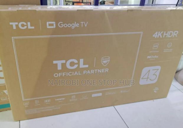 TCL 43" Ultra Hd Smart Led Tv With Dolby Audio