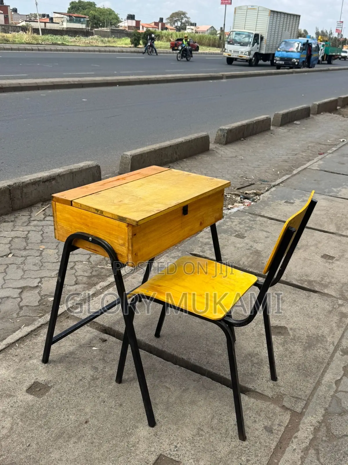 Junior Secondary School Locker And Chair