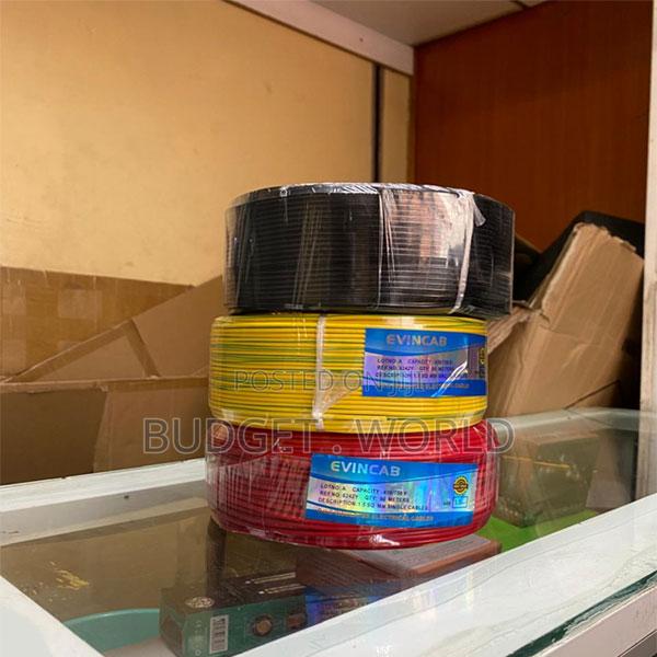 Single Core Home and Industrial Use 90m Roll 6.0mm Wiring Cable