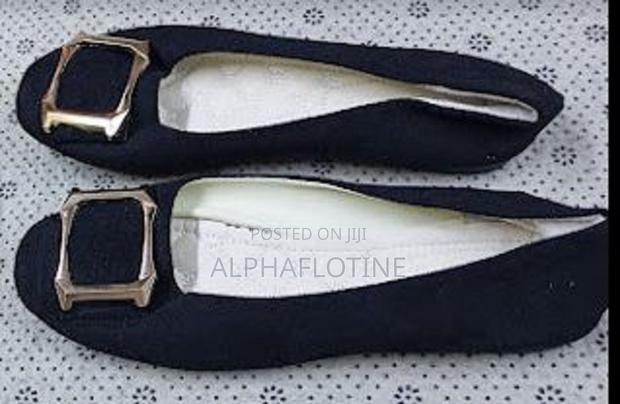 Soft Suede Leather Women Flat Pump Shoes - main view