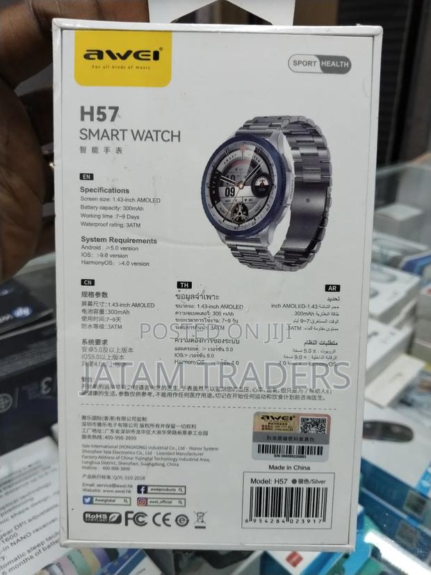 H57 Awei Smart Watch With Chat GPT - thumbnail 2