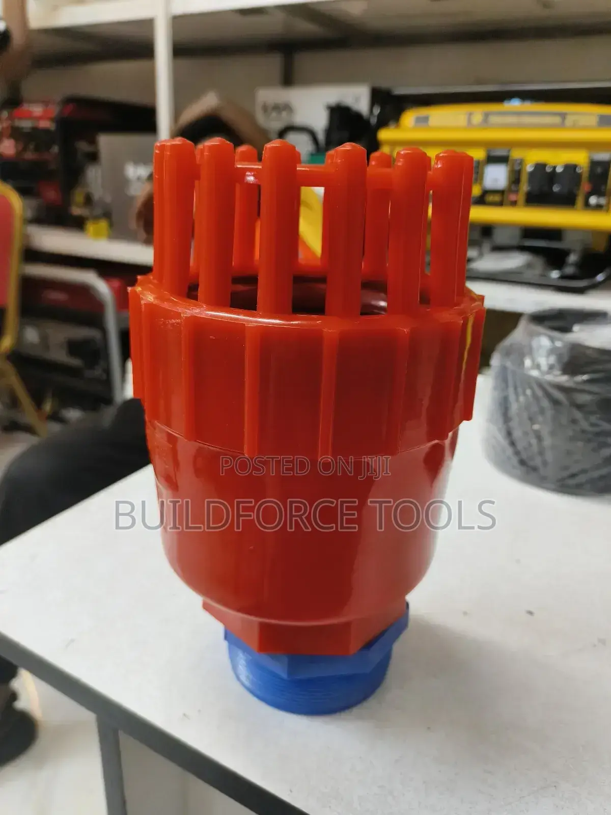 Plastic Foot Valve With Hose Collar