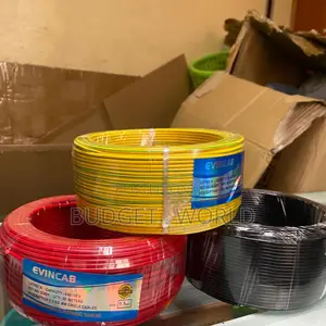Electrical Cable 90m Single Core Electrical Cable 90metres Roll 6.0mm
