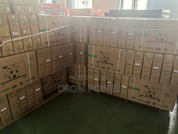 Slim Fit 24" Smart Led Android Drom Tv With Free Wall Bracket Aerial - main view