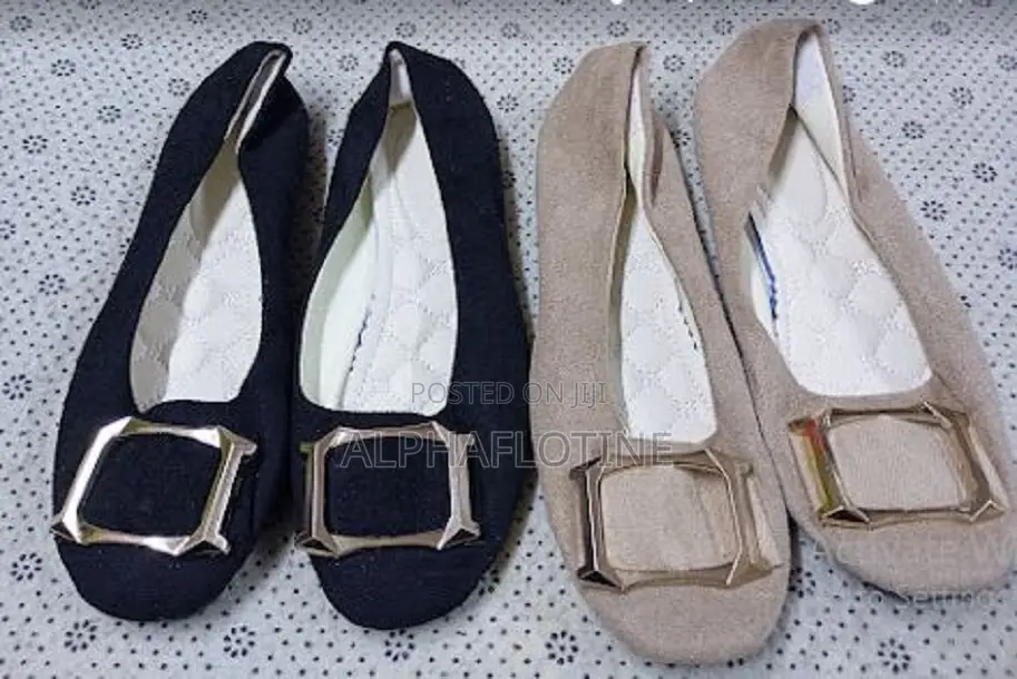 Square Toe Casual Flats Suede Leather Women Flat Shoes