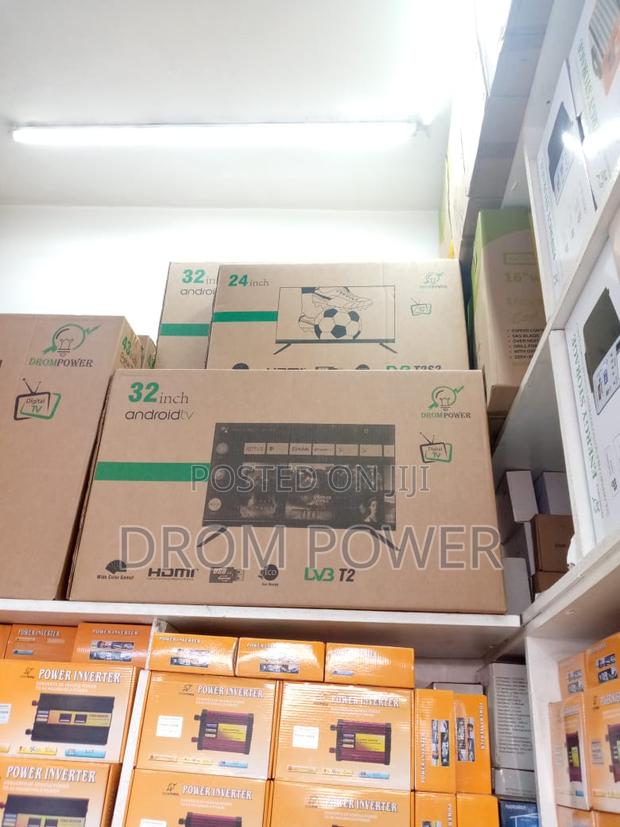 Slim Fit 24" Smart Led Android Drom Tv With Free Wall Bracket Aerial - thumbnail 3