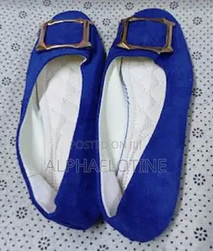 Lightblue Weight Soft Suede Leather Ladies Shoes