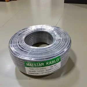 Durable 1.5mm Twin With Earth Electrical Wiring Cable Flame Retardant