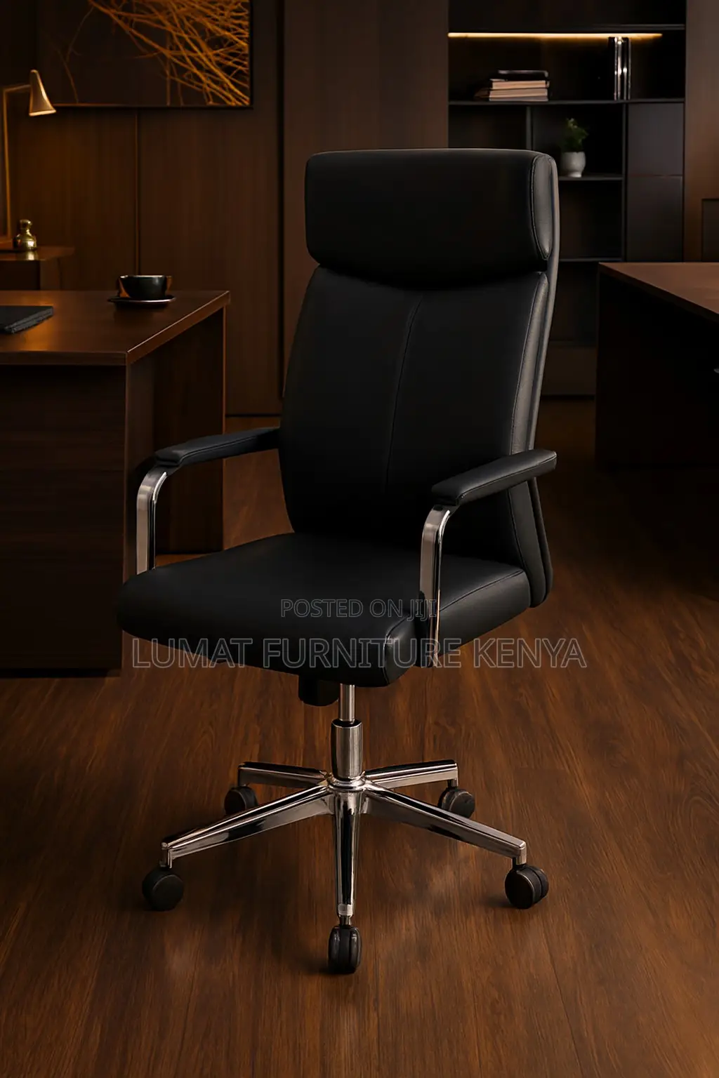 High-Back Leathertask Chair