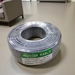 Flexible 1.5mm Twin With Earth Electrical Wiring Cable Long Lasting