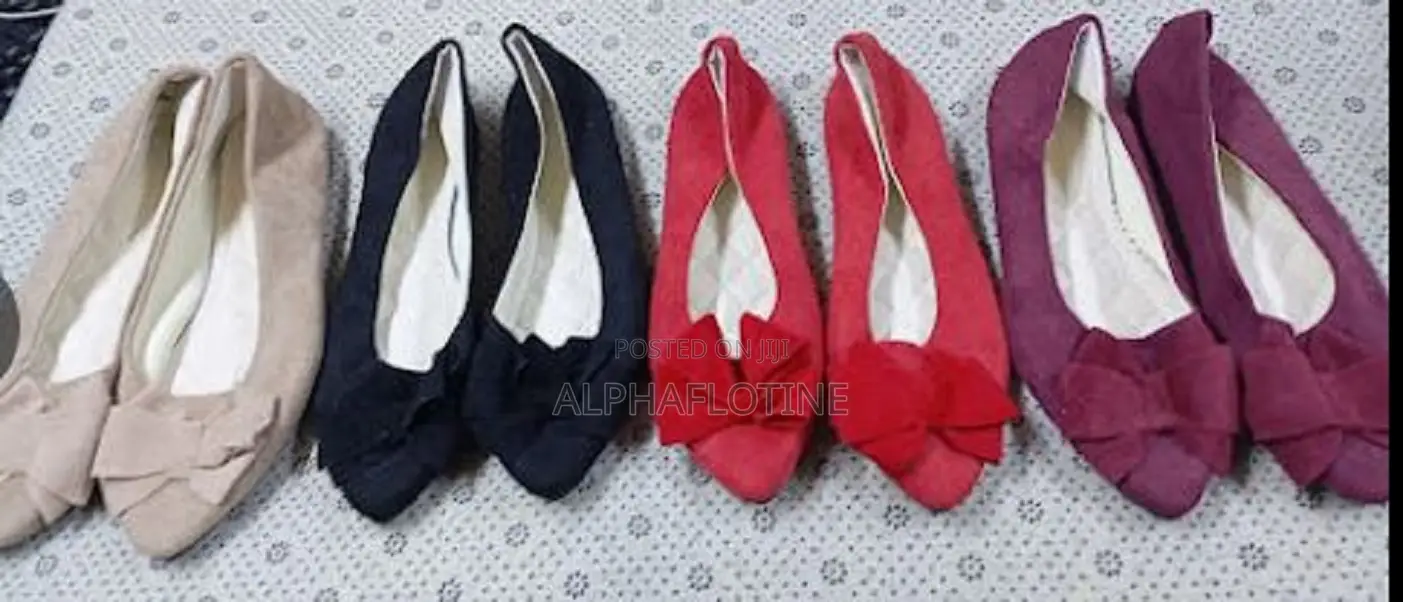 Black,Red,Beig Suede Forever Comfort Leather Pointed Shoes