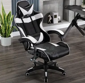 Office Chair; Professional Racing Gamer Chair With Adjustable Recline