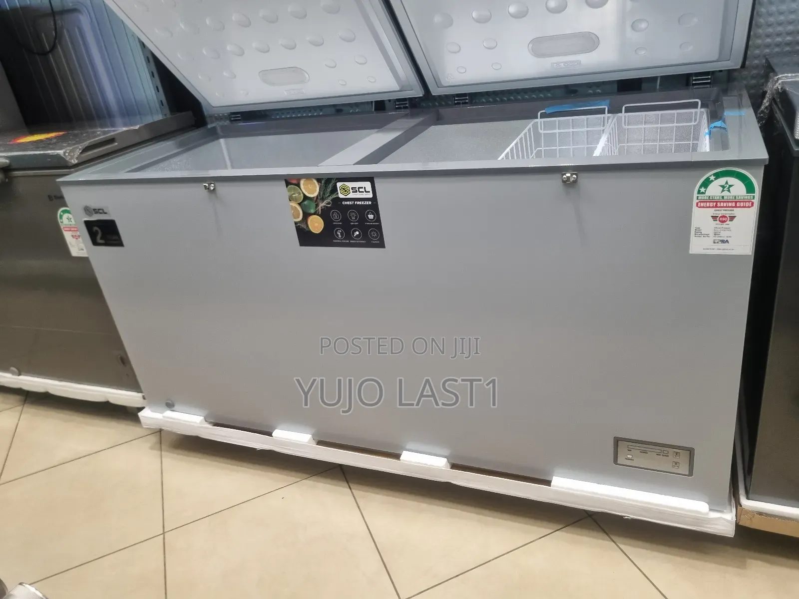 SCL 508l Chest Freezer – Tm, Energy Efficienr, Model SCL-Cfd510g