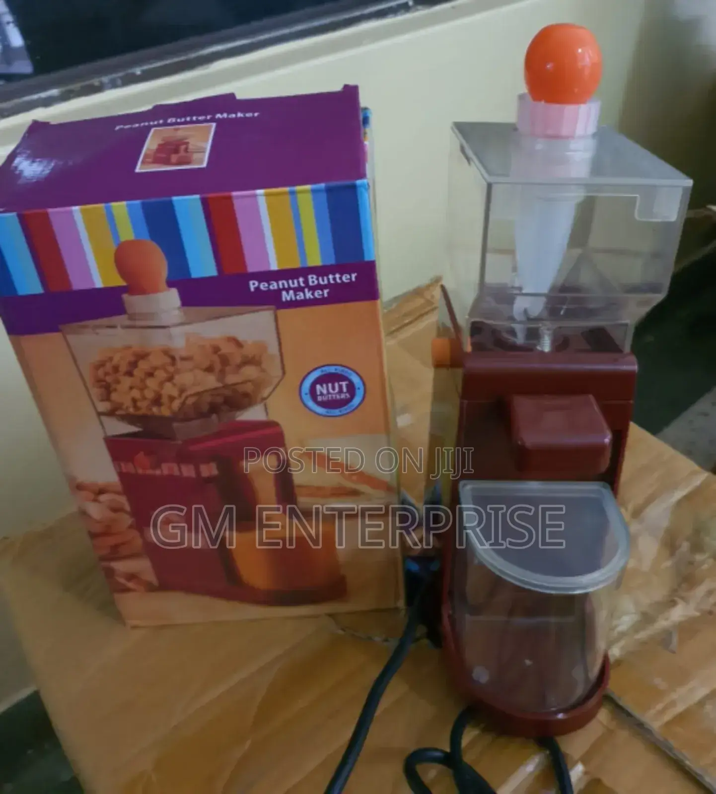 *Electric Peanut Butter Maker