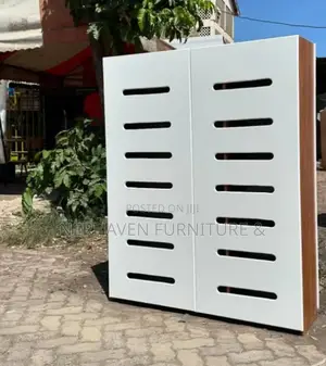 Wooden Shoe Rack -- Durable, Easy to Maintain