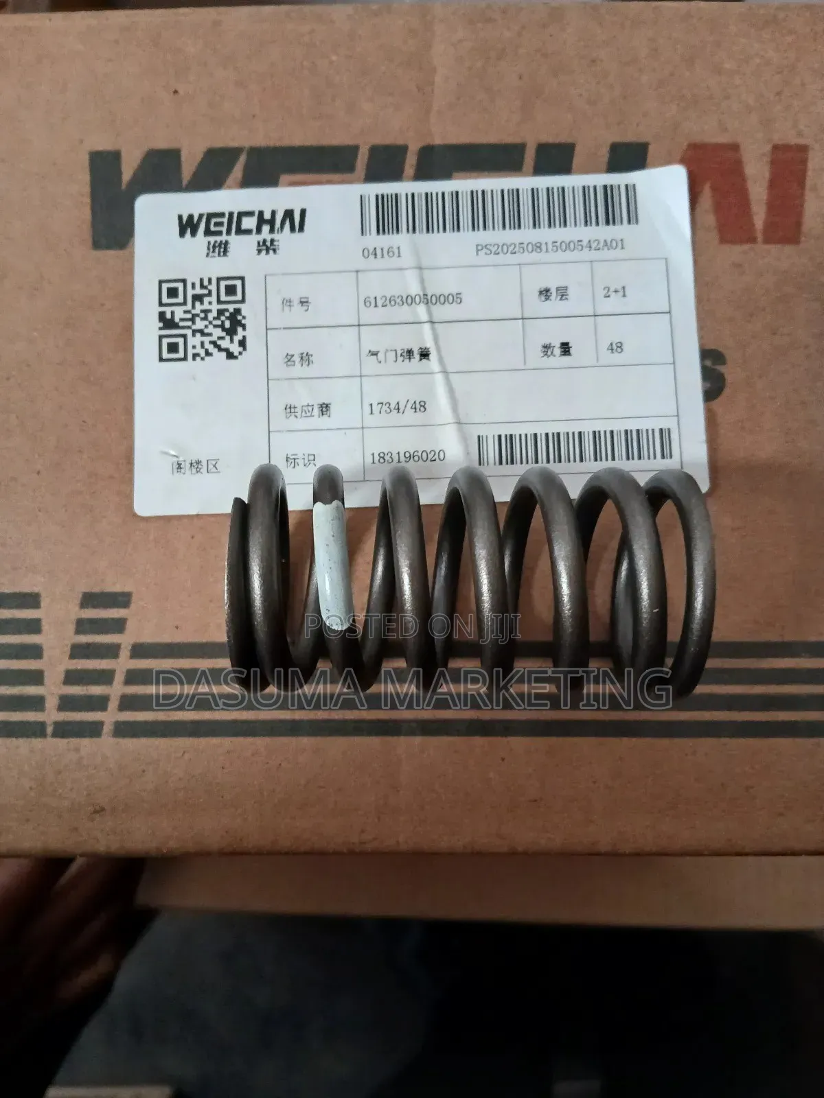 Weichai Valve Spring (4-Valve Engine)