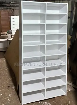 Modern Bookshelf -- White