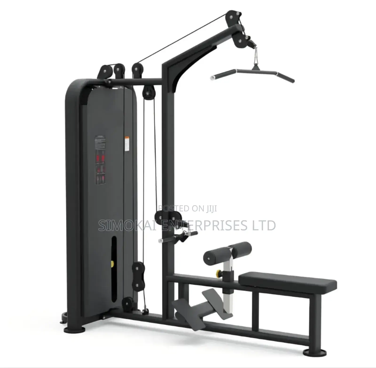 Heavy Commercial Lat Pull Down And Back Low Row Stength Machine