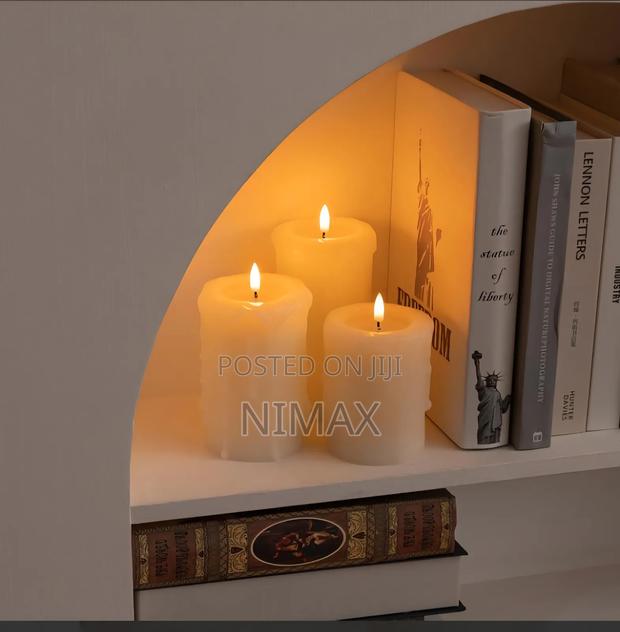 Flameless Candles With Remote and Timer, - thumbnail 2