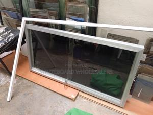 Black Sliding Glass Information Board 48" X24" - thumbnail 2