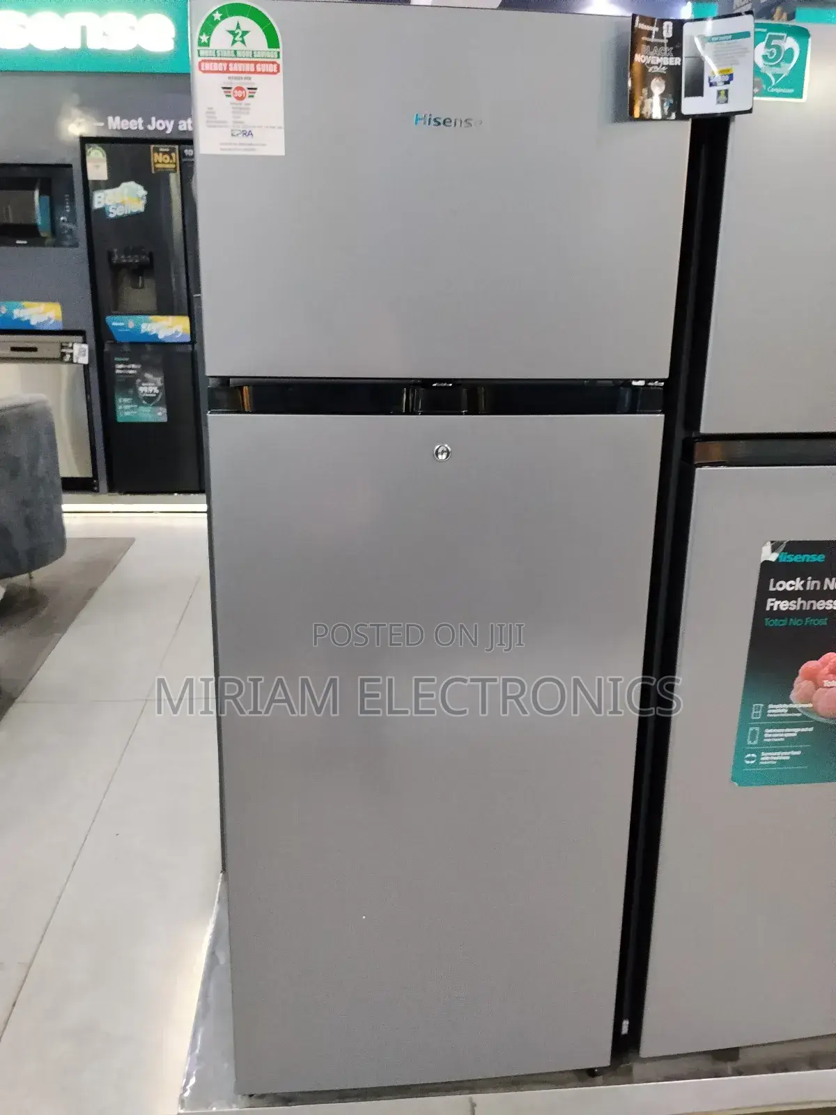 Hisense Double Door Fridge 205l Ref205dr