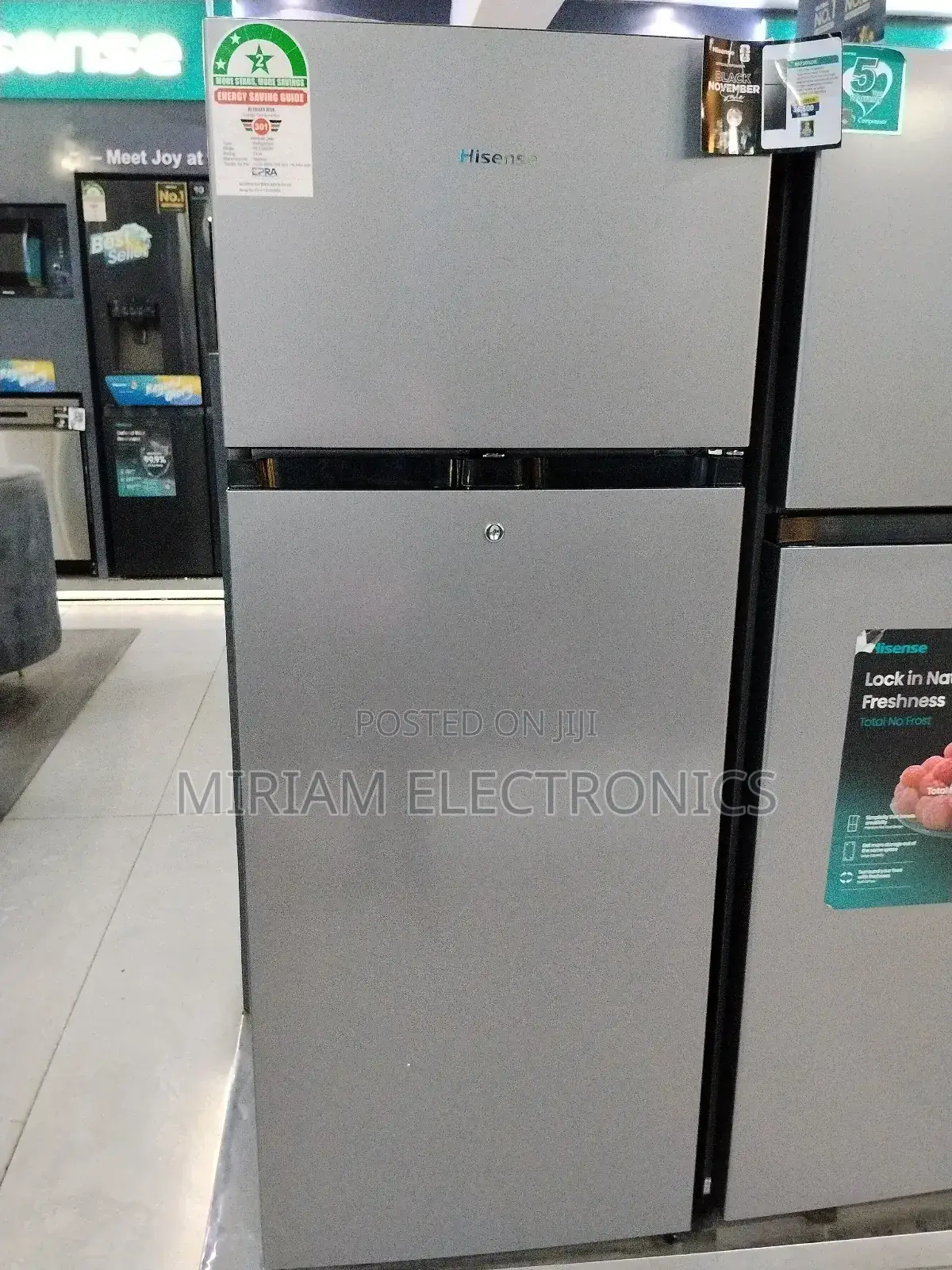 Hisense Double Door Fridge 205l Ref205dr