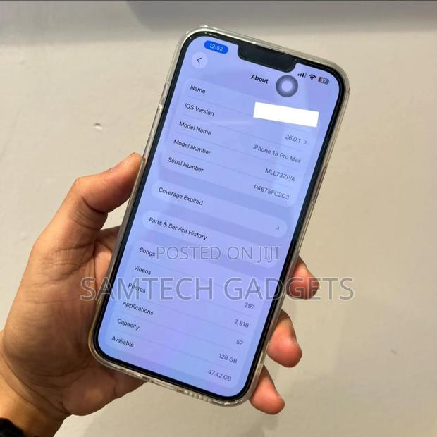 Apple iPhone 13 Pro 256 GB Silver - main view