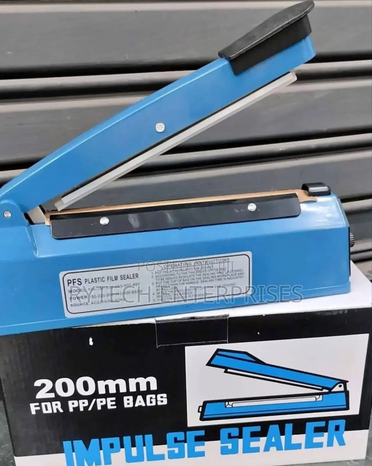 200mm Impulse Sealer/Plastic Paper Sealing Machine
