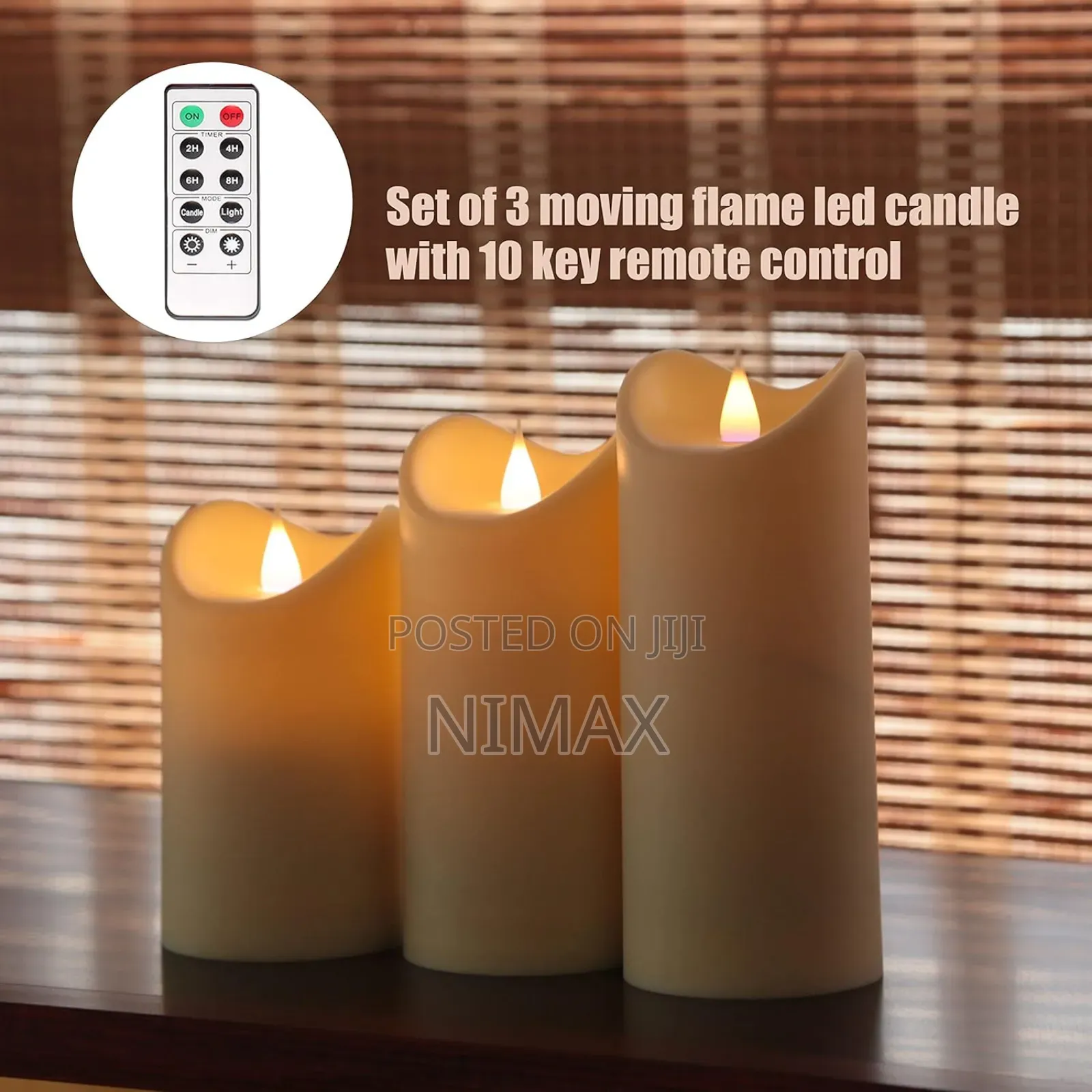 Outdoor Waterproof Flameless Candle