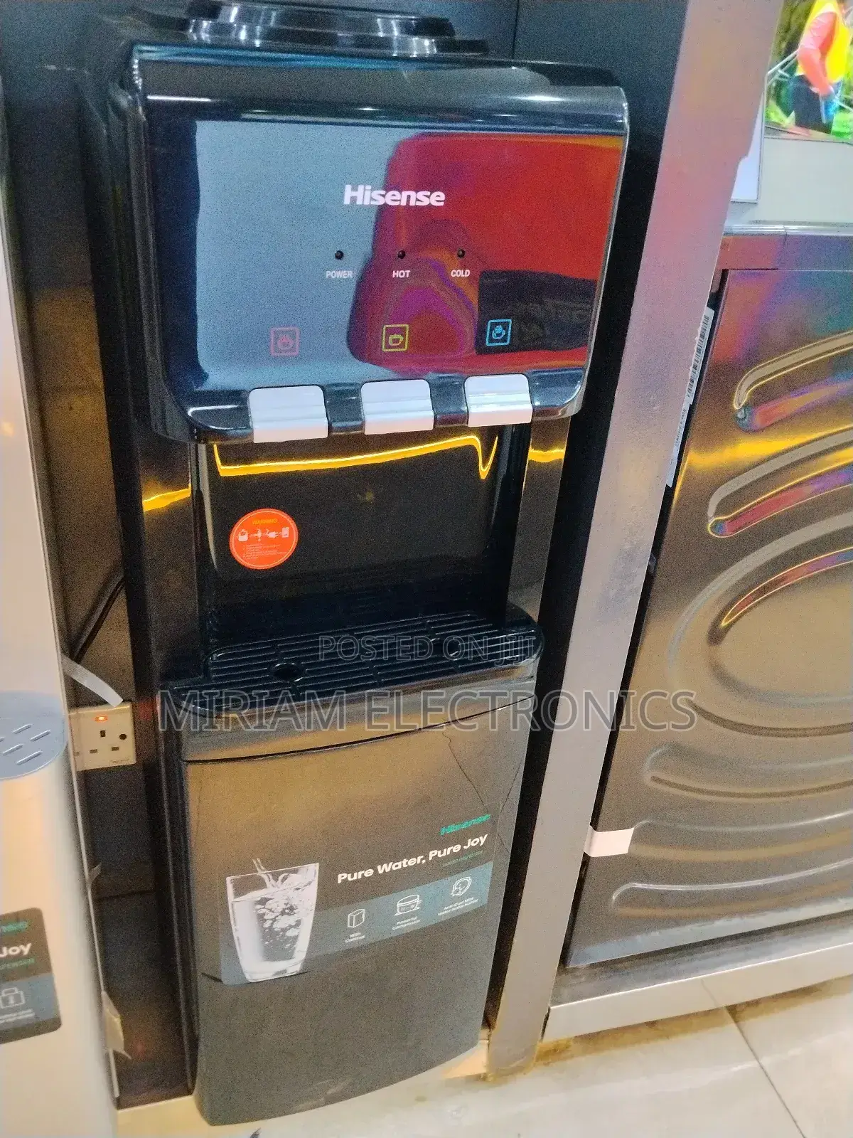 Hisense Water Dispenser Black 3 Taps