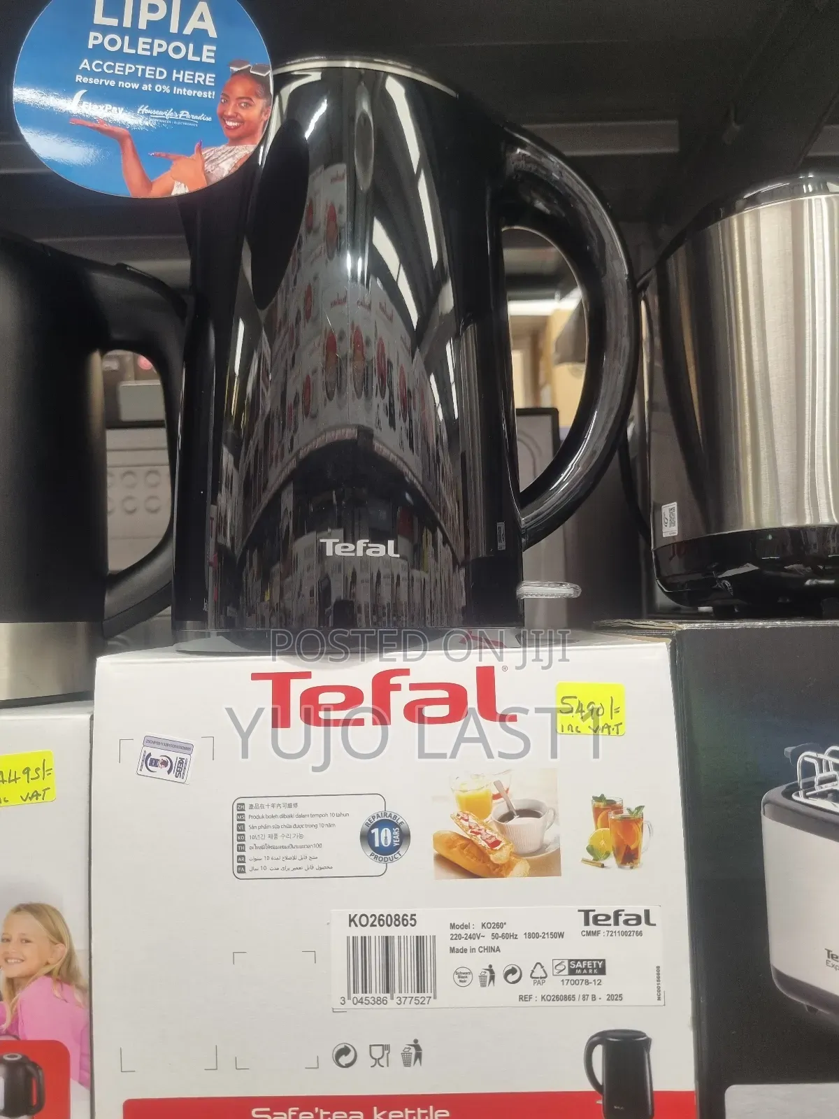 Tefal Kettle Ko260865 1.7l