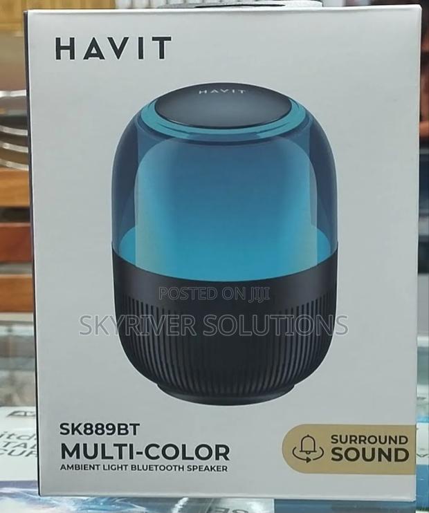 Havit Sk889bt Bluetooth Speaker With Multi-Color Ambient Lightp. - main view